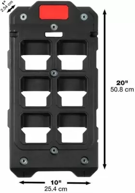 673811885489 EDIORXEO Milwaukee Packout Wall Plate Mount #3
