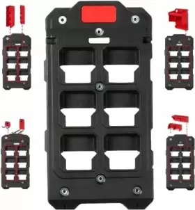 673811885489 EDIORXEO Milwaukee Packout Wall Plate Mount