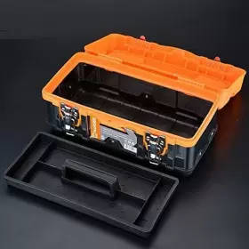 758913613427 EDWARD TOOLS Tool Steel Box Organizer Rem #2
