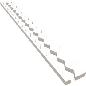 445034951981 EKENA MILLWORK Sheyenne Slatwall Panels Pvc
