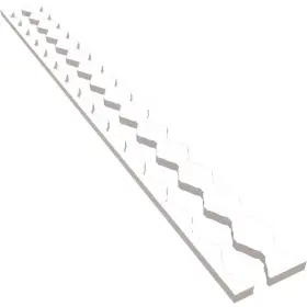 445038865857 EKENA MILLWORK Sheyenne Slatwall Panels Pvc