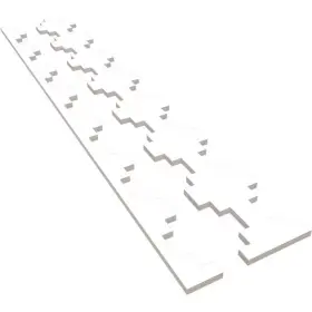445045439447 EKENA MILLWORK Gypsum Slatwall Panels Pvc
