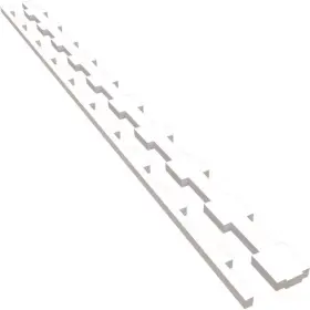 744759343826 EKENA MILLWORK Midland Slatwall Panels Pvc
