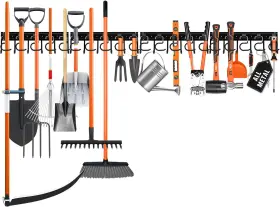 445008145170 ELEAD Garden Tool Organizer Garage Wal