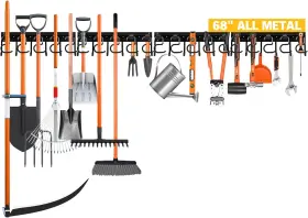 445029164129 ELEAD Garden Tool Organizer Garage Wal