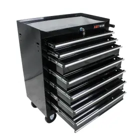 955600747296 ELITEZ Rolling Tool Box Chest Wheels Locking
