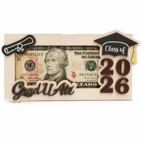 TT010 EMOTIONAL UPLIFTING Graduation Wooden Holder