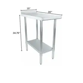 810136063349 EMPURA Steel Filler Table Worktop Food Utility #2