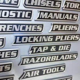 313024927919 ENDLESSAISLESSTORE Pack Magnetic Toolbox Labels