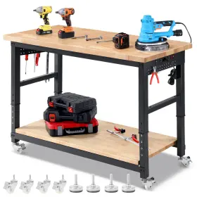 WB0202 ENJOYWOOD Bench Garage Workbenches Storage