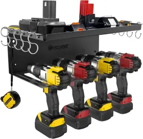 744110391244 ENSAYEER Power Tool Organizer Cordless Drill