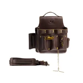 850046764035 ENVOY LEATHER Trailside Electrician Tool Pouch
