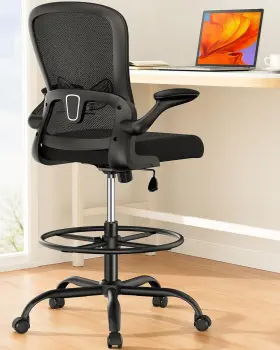 EGOC5 ERGEAR Drafting Chair Desk Up Armrests High