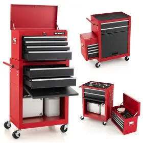 GO-BH92464MU ERGOMASTER Rolling Tool Chest Cabinet Big Wheels