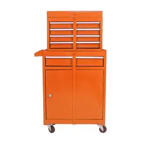 Esddg ETSG Tool Box Organizer Lockable Wheels Drawers Top