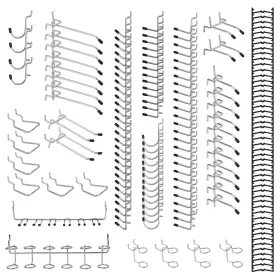 HOOK001 FALPRO Pegboard Hooks Peg Board Tools Ideal Fo