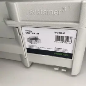 204865 FESTOOL Systainer Tool Box Tb #2