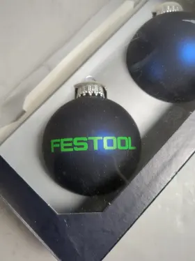 65994 FESTOOL Kugel Christmas Ornament Set Bulbs Drill