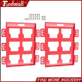 1383538 FINDMALL Half Tool Box Mounting Plate Storage