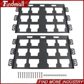 1383616 FINDMALL Tool Box Mounting Plate Half Storage