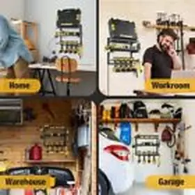 445049080003 FITAM Power Tool Organizer Drill Holder Charging #3