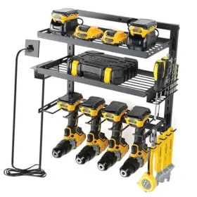 445049080003 FITAM Power Tool Organizer Drill Holder Charging