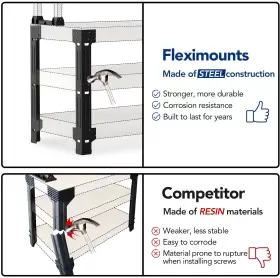 313057285222 FLEXIMOUNTS Steel Bench Table Workbench Tool Kit #3