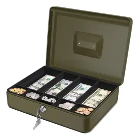 CASH-BOX-M300C-GRN FLEXZION Tray Lock