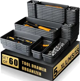 Tool-box FLYVOLE Organizer Tray Toolbox Desk Drawer