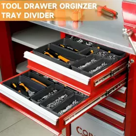 711181574852 FLYVOLE Tool Box Organizer Tray Toolbox Desk #3