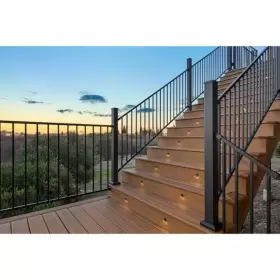 53140358 FORTRESS Deckgate Water Blacksand Galvanized Cap Top #2