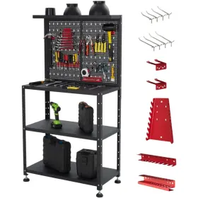 629831820764 GARVEE Garage Workbench Pegboard Tool Organizer