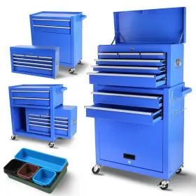 0S8GFDM07 GARVEE Lxmhqfqgxx Rolling Tool Chest Drawers Wheels