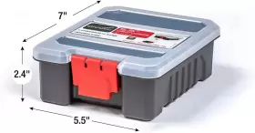 445048174116 GATOR CLAMPS Toolbox Organizer Tool Nail Storage #3