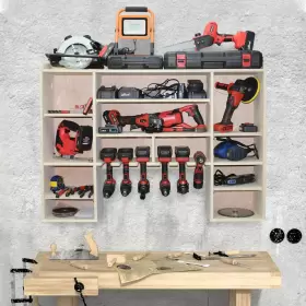 611864699134 GDLF Power Tool Organizer Storage Rack Drill #3 611864699134 GDLF Power Tool Organizer Storage Rack Drill #3
