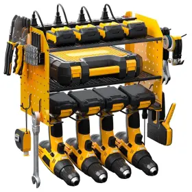 ZG-PDU-8B GEEKBEE Power Tool Organizer Charging Station Drill