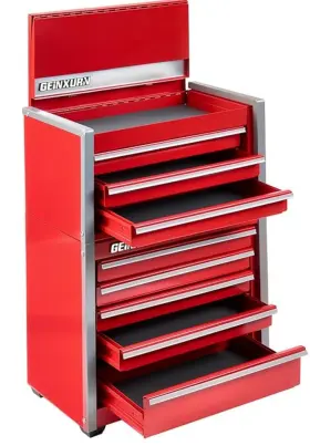 GXM04AB-RD GEINXURN Mini Tool Chest Drawer Top Lower