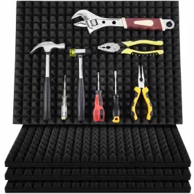 842041745495 GERRII Foam Tool Organizer Drawer Liner Box