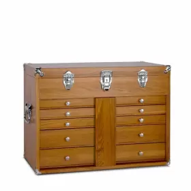 GI-220 GERSTNER Drawer Hobby Machinist Oak Wood Chest Prompt #2