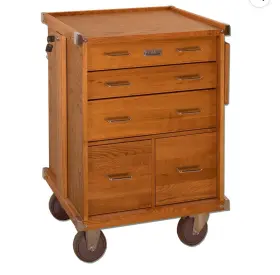 GI-R20 GERSTNER INTERNATIONAL Oak Roller Cabinet