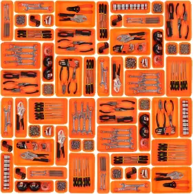 Tb-c GIKLUX Pack Tool Box Organizer Tray Dividers Toolbox