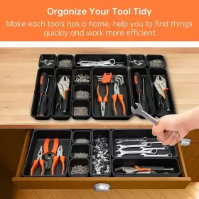 TB-45HEI GIKLUX Tool Box Organizer Tray Dividers Set Cabinet #3