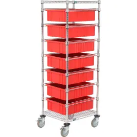 269028RD GLOBAL INDUSTRIAL Wire Grid Containers