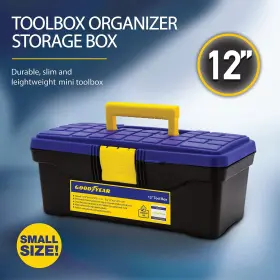 843620124356 GOODYEAR Mini Tool Box Hobby Storage Han #2