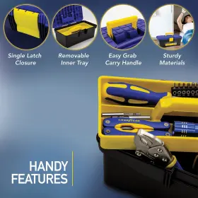 843620124356 GOODYEAR Mini Tool Box Hobby Storage Han #3