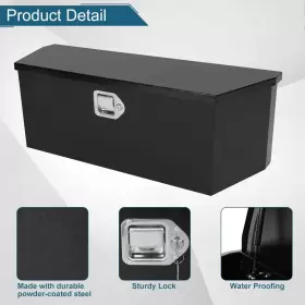 YP0149 GOOEAP Tool Box Steel Trailer Tongue #3