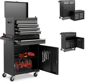 SU-35115 GOPLUS Rolling Tool Chest Storage Box Cabinet