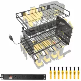 PTO-4-PDU GOSTLE Power Tool Organizer Charging Station Layers