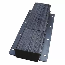 26W593 GRAINGER APPROVED Dock Bumper Rubber