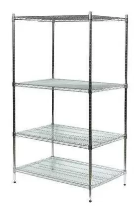 2KPG6 GRAINGER APPROVED Wire Shlv Unit Cap #2